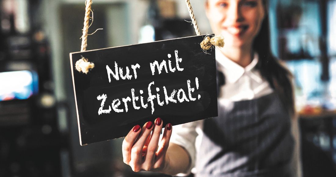 <p>Zertifikat im Restaurant und bei Vorträgen</p>